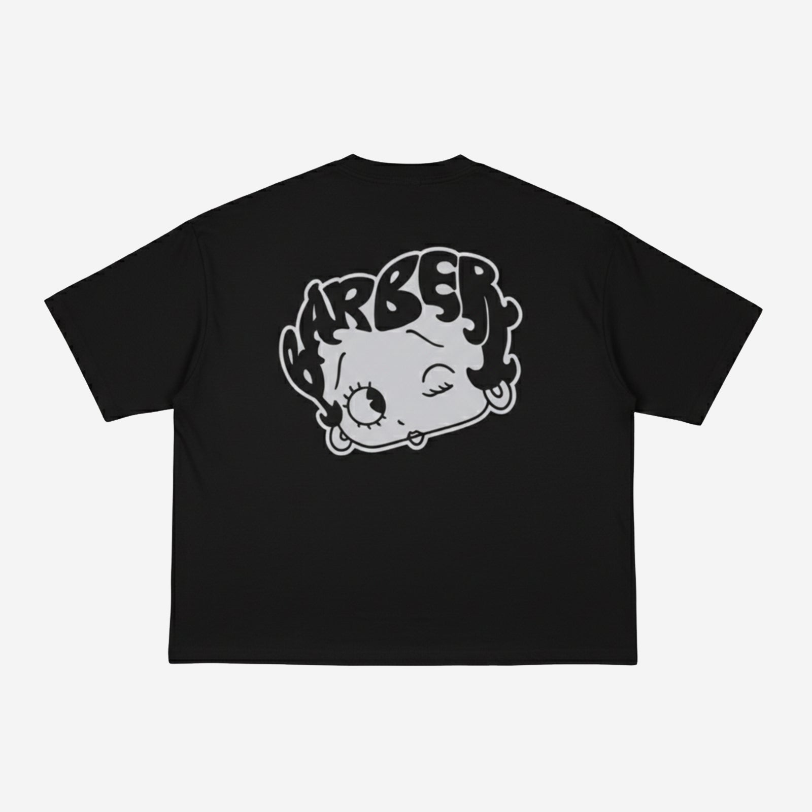 Betty Boop Barber Mascot Tee